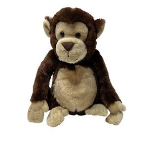 GANZ Webkinz Chimpanzee Plush Stuffed Animal Toy Monkey Ape Brown No Code